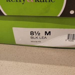 Kelly &Katie black sling back heels